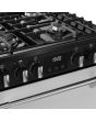 Stoves DX MRA RICH 60DF 60cm Dual Fuel Cooker with Double Oven - Ice White