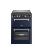 Stoves DX MRA RICH 60DF 60cm Dual Fuel Cooker with Double Oven - Midnight Blue