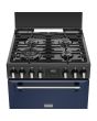 Stoves DX MRA RICH 60DF 60cm Dual Fuel Cooker with Double Oven - Midnight Blue
