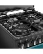 Stoves DX MRA RICH 60DF 60cm Dual Fuel Cooker with Double Oven - Deep Marine