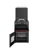 Stoves DX MRA RICH 60DF 60cm Dual Fuel Cooker with Double Oven - Garnet Red