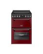 Stoves DX MRA RICH 60Ei RTY 60cm Richmond DX Electric Induction Rotary Cooker - Garnet Red