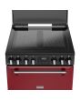 Stoves DX MRA RICH 60Ei RTY 60cm Richmond DX Electric Induction Rotary Cooker - Garnet Red
