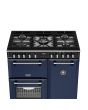 Stoves DX RCA RICH 90DF 90cm Richmond DX Dual Fuel Range Cooker - Midnight Blue