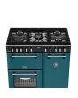 Stoves DX RCA RICH 90DF 90cm Richmond DX Dual Fuel Range Cooker - Deep Marine