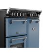 Stoves DX RCA RICH 90Ei RTY 90cm Richmond DX Electric Induction Rotary Range Cooker - Twilight Blue