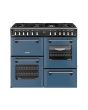 Stoves DX RCA RICH 100DF 100cm Richmond DX Dual Fuel Range Cooker - Twilight Blue