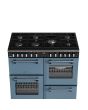 Stoves DX RCA RICH 100DF 100cm Richmond DX Dual Fuel Range Cooker - Twilight Blue
