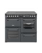 Stoves DX RCA RICH 100Ei RTY 100cm Richmond DX Electric Induction Rotary Range Cooker - Anthracite Grey