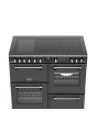 Stoves DX RCA RICH 100Ei RTY 100cm Richmond DX Electric Induction Rotary Range Cooker - Anthracite Grey