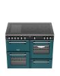 Stoves DX RCA RICH 100Ei RTY 100cm Richmond DX Electric Induction Rotary Range Cooker - Deep Marine