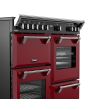 Stoves DX RCA RICH 100Ei RTY 100cm Richmond DX Electric Induction Rotary Range Cooker - Garnet Red
