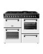 Stoves DX RCA RICH 110DF 110cm Richmond DX Dual Fuel Range Cooker - Ice White