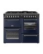 Stoves DX RCA RICH 110DF 110cm Richmond DX Dual Fuel Range Cooker - Midnight Blue