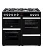 Belling  Cookcentre 100DF B 100cm Dual Fuel Range Cooker