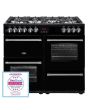 Belling  Farmhouse 100DFT b 100cm Dual Fuel Range Cooker