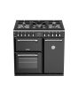 Stoves ST RICH S900DF BK 90cm Dual Fuel Range Cooker