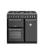Stoves ST RICH S900DF BK 90cm Dual Fuel Range Cooker