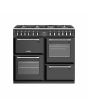 Stoves ST RICH S1000DF BK 100cm Dual Fuel Range Cooker
