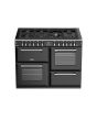 Stoves ST RICH S1100DF BK 110cm Dual Fuel Range Cooker