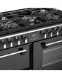 Stoves ST RICH S1100DF BK 110cm Dual Fuel Range Cooker