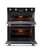 Belling BI702FP Blk / 444444782 Built-Under Electric Double Oven