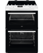 AEG CCX6740ACW Ceramic Electric Cooker with Double Oven