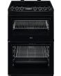 AEG CCX6740ACB Ceramic Electric Cooker with Double Oven