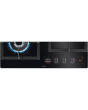 AEG HKB64450NB 8000 Gas on Glass Gas Hob with Hob2Hood