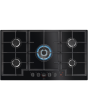 AEG HKB95450NB 8000 Gas on Glass Gas Hob with Hob2Hood