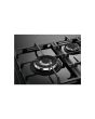 AEG HKB75820NB 6000 Gas on Glass Gas Hob