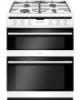 Amica AFG6450WH 60cm Freestanding Gas Double Oven with Gas Hob