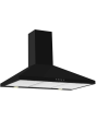 CDA ECH93BL 90cm Chimney Extractor