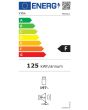 CDA FW522 Integrated Three-Quarter Height Fridge