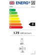 CDA FW522 Integrated Three-Quarter Height Fridge