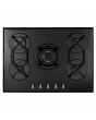 CDA HVG721BL Five Burner Gas On Glass Hob