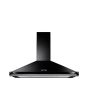 Rangemaster CLAHDC90BC/ Classic 90cm Hood Black Chrome Rail