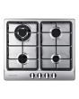 Rangemaster RMB60HPNGFSS/ 60cm 4 Burner Gas Hob Stainless