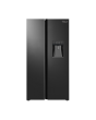Tesla T582SBSB Level 3 Side by Side Fridge Freezer - Black