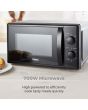 Tower T24034BLK 20 Litre 700W Manual Microwave