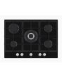 Lifestyle LSGOG70BK 70cm Gas on Glass Hob