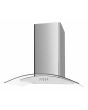 Lifestyle LSHDGC60S 60cm Curved Glass Chimney Hood