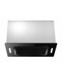 Lifestyle LSHDGCA52B 52cm Canopy Hood Black Glass