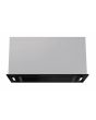 Lifestyle LSHDGCA75B 75cm Canopy Hood Black Glass