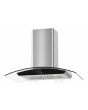 Lifestyle LSHDIS90S 90cm Island Curved Glass Hood