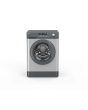Ebac AWM96D2-SR E-Care 9kg Washing Machine - Cold Fill - Silver