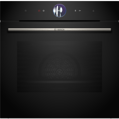 Bosch HRG7764B1B, Built-in oven with added steam function