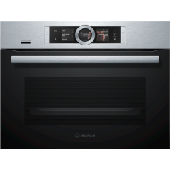 Bosch CSG656BS7B, Built-in compact oven with steam function