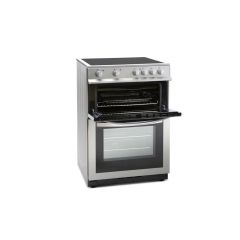 Montpellier MDC600FS 60cm Double Oven in Silver