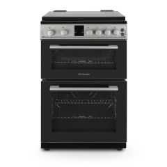 Montpellier MDG600LK 60cm Gas Double Oven Cooker in Black